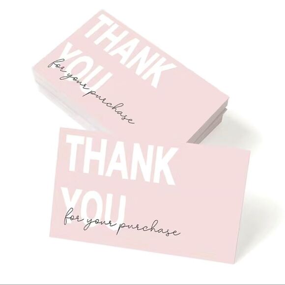 50 Thank You Cards - Perfect for Business, Parties & More! - Picture 1 of 5